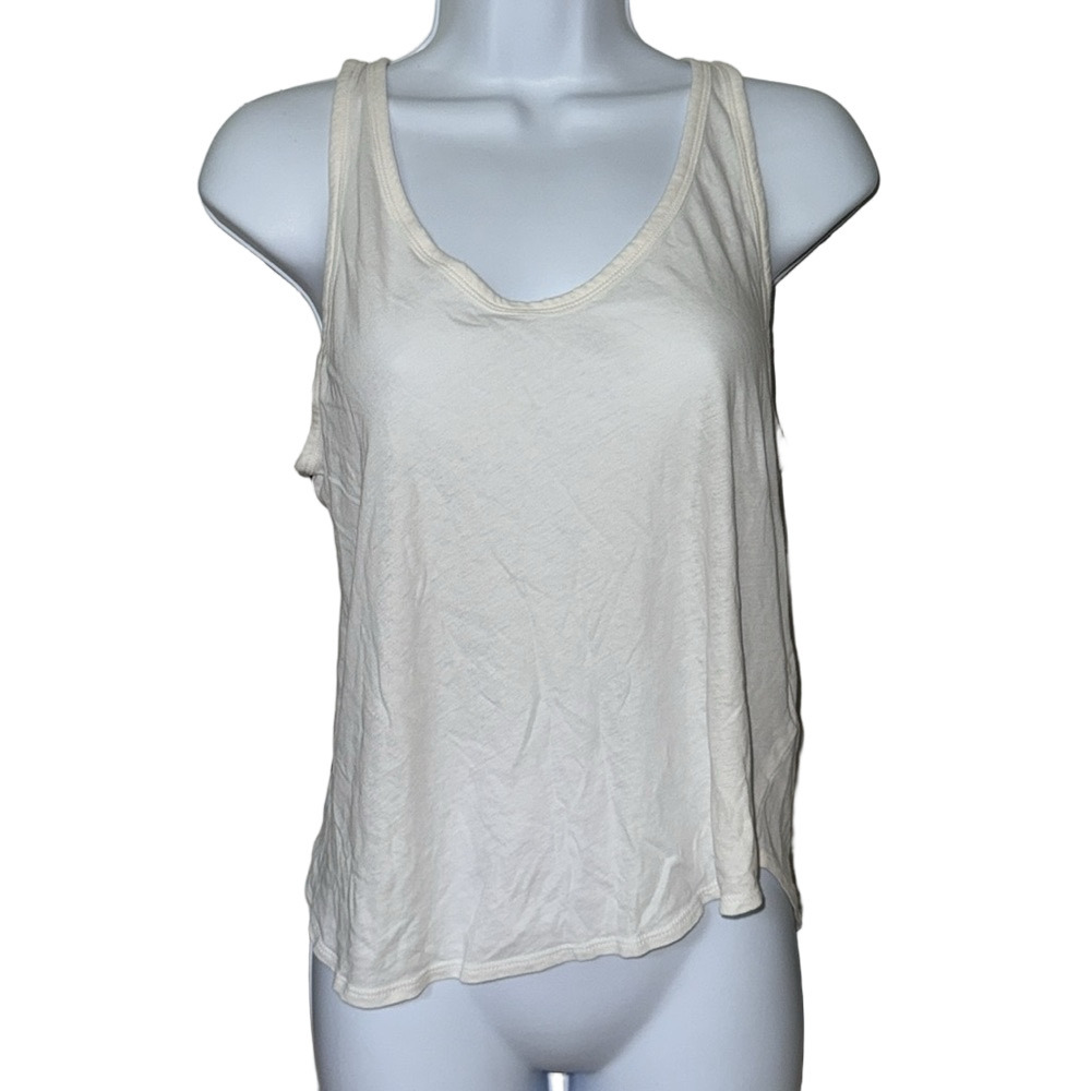 Everlane White‎ Relaxed Tank Top